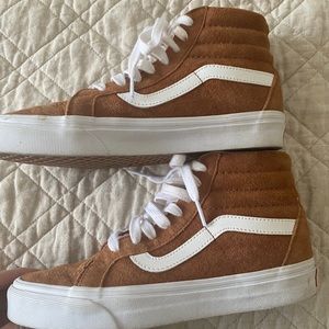 High top suede Vans
